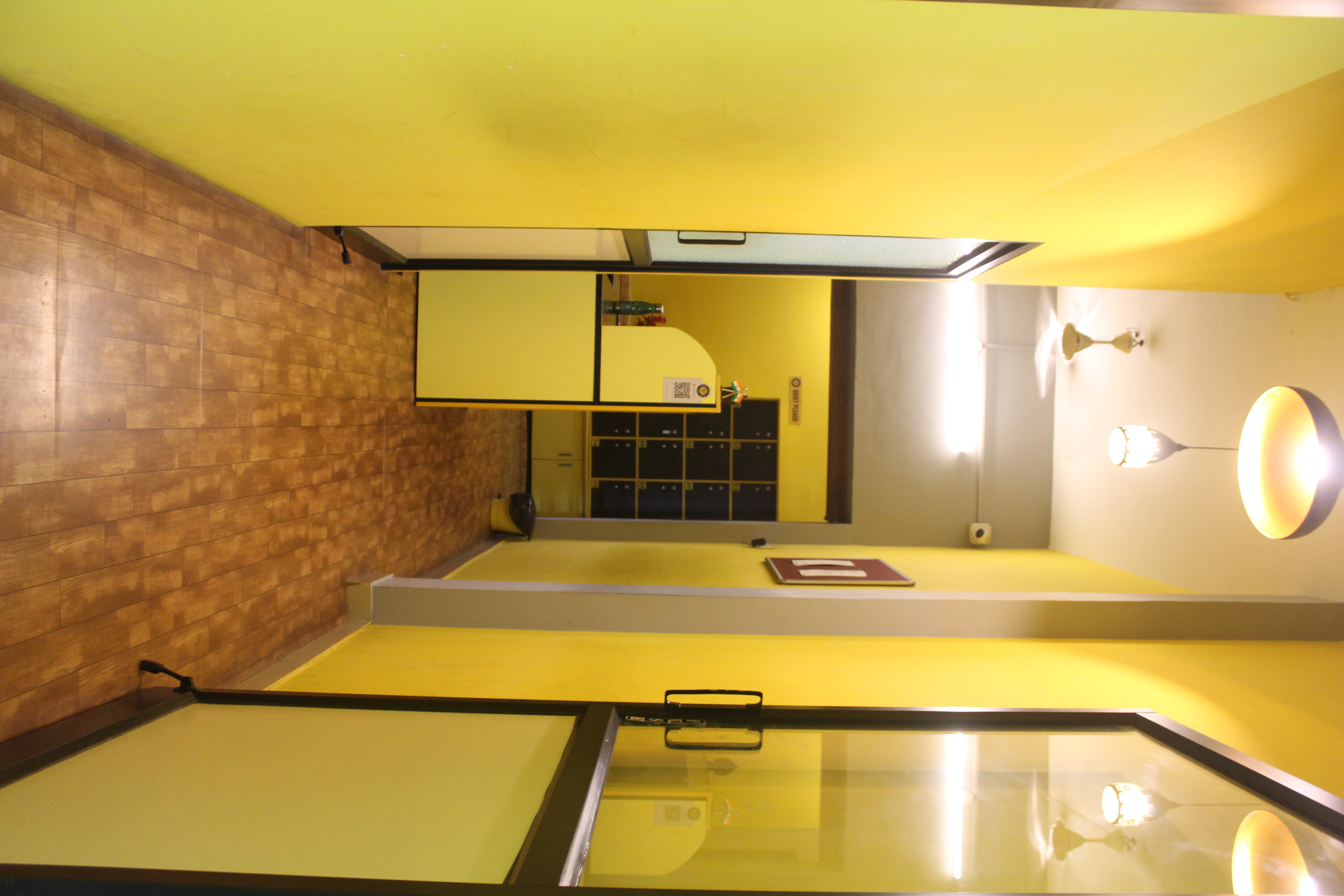 Locker area and corridor at Ram Nagar
